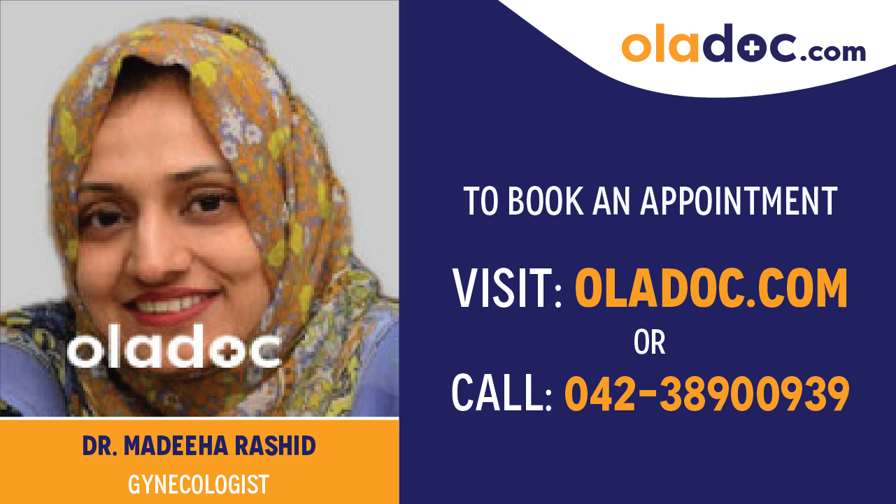 Book appointment with Dr.Madeeha Rashid-best Gynecologist in Lahore